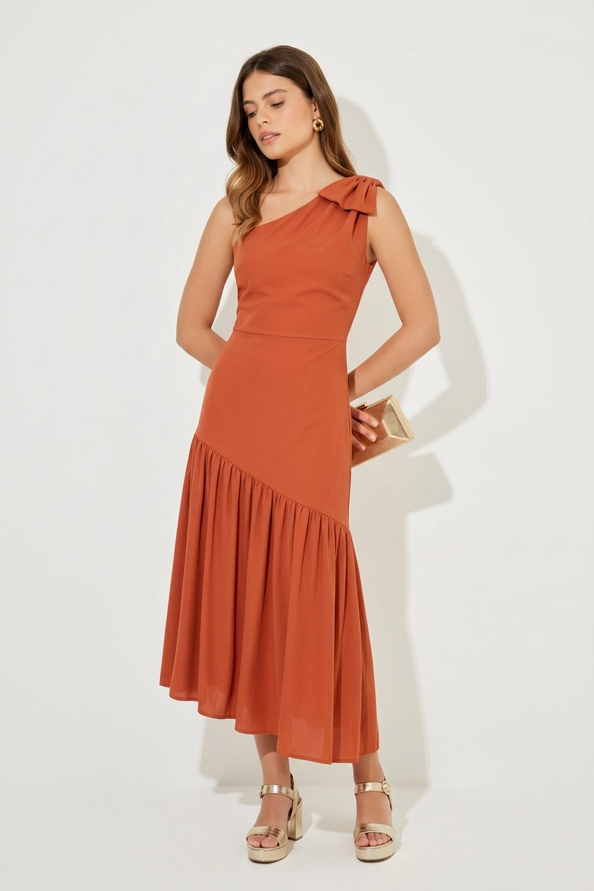 Vestido Gala Carmín | Cápsula Edición Limitada