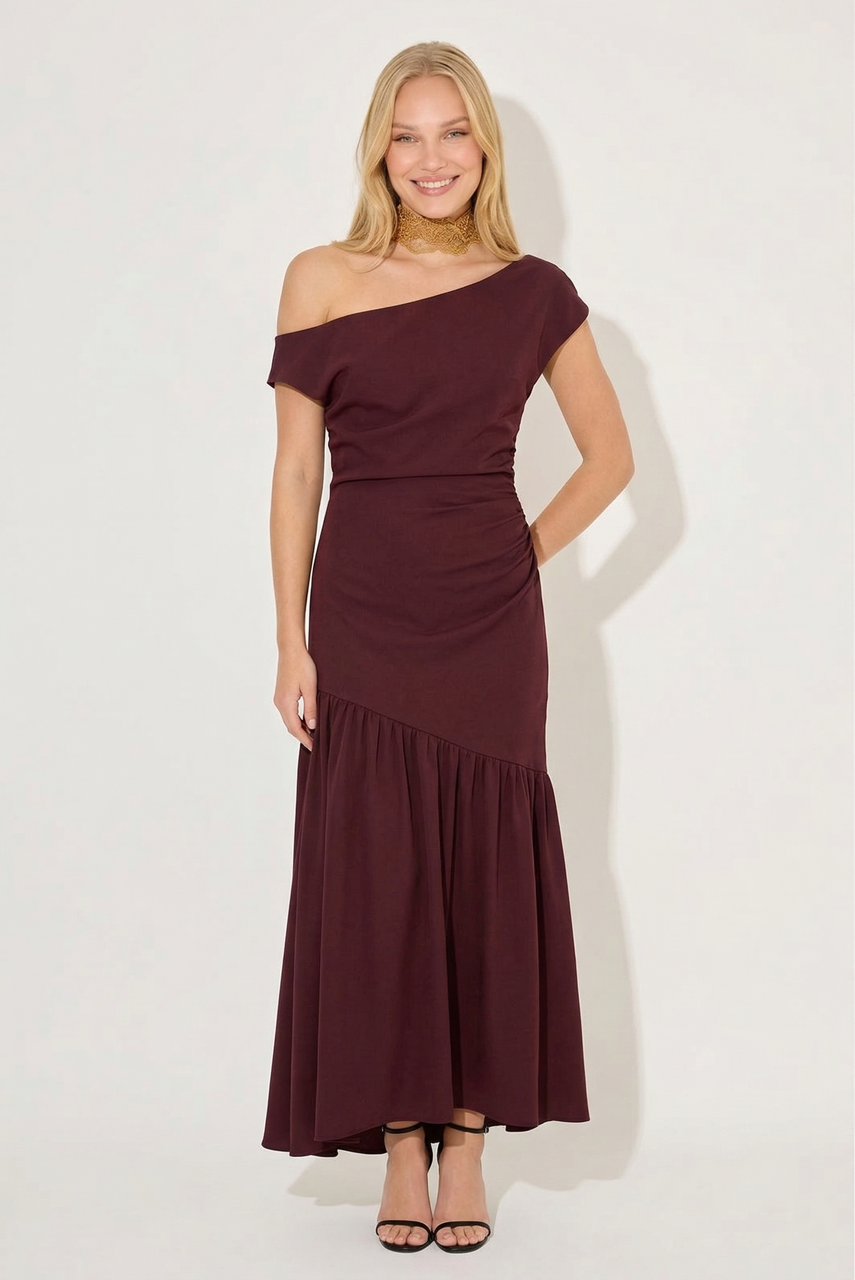 Vestido Gala Carmín | Cápsula Edición Limitada